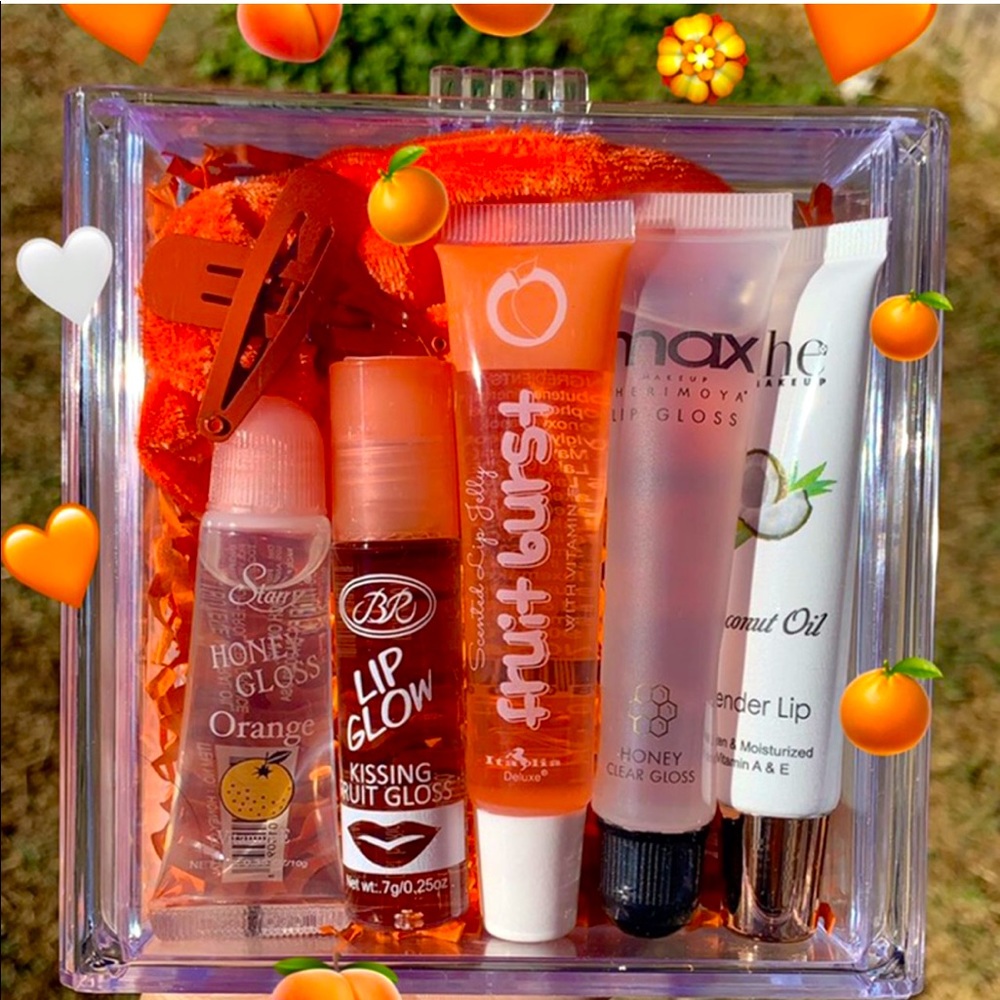 Orange Lip Gloss Vault Bundle